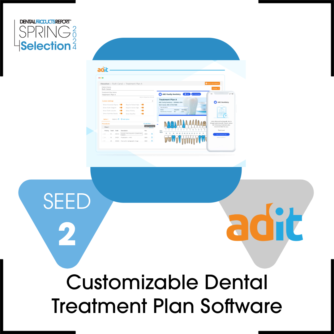 Spring Selection 2024 Lower Right Quadrant Seed 2: Customizable Dental Treatment Plans from Adit