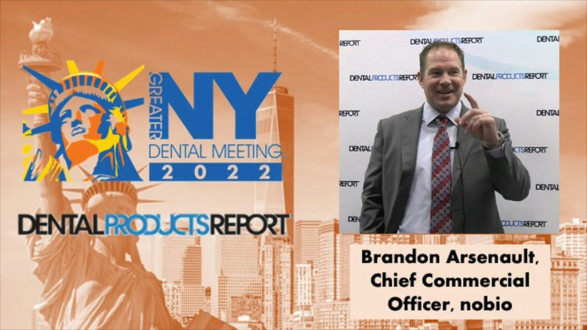 Greater New York Dental Meeting 2022: Interview with Chief Commercial Officer of Nobio Brandon Arsenault