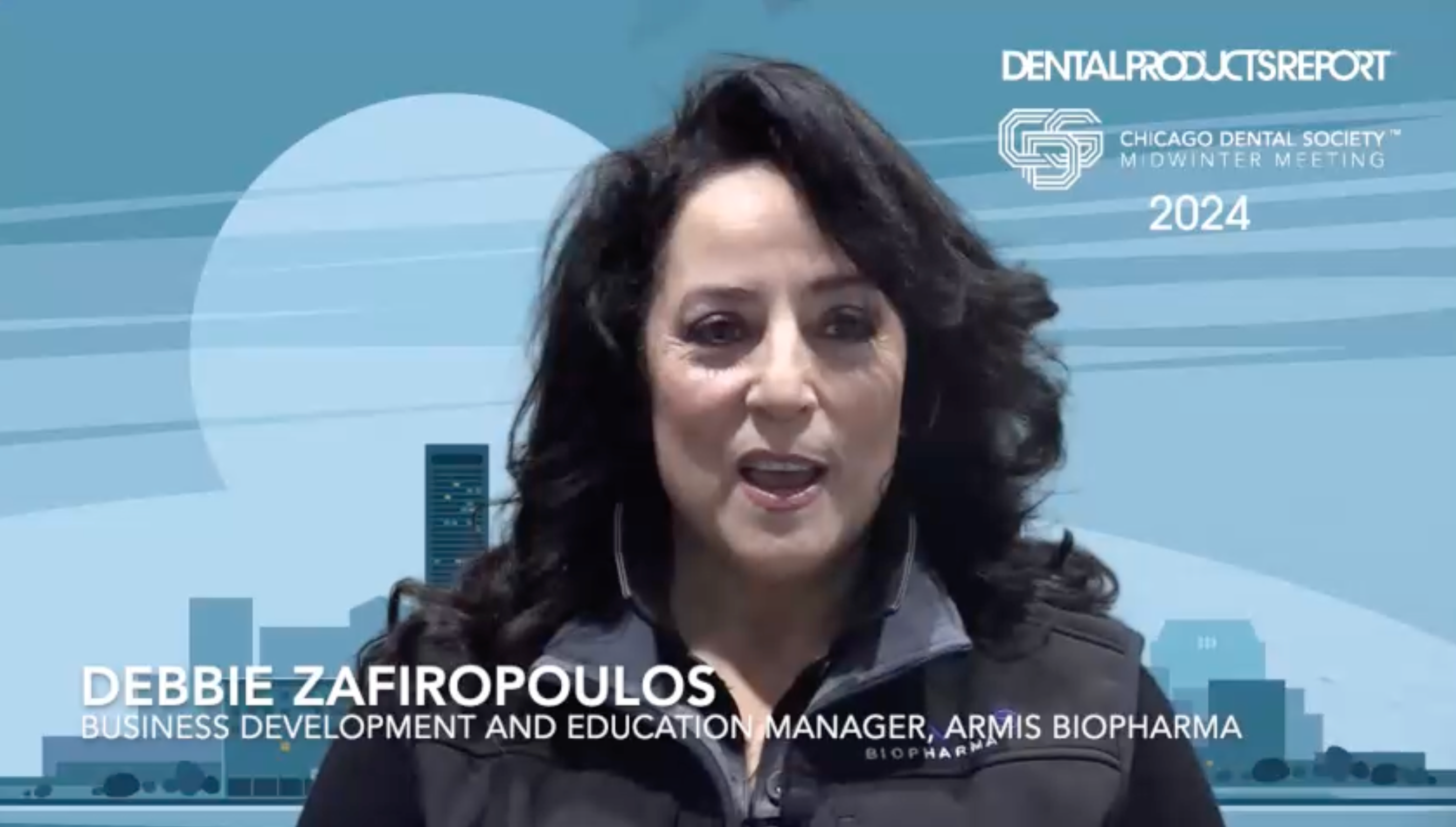 CDS 2024 Midwinter Meeting – Interview with Debbie Zafiropoulos, who discusses a trio of new infection control products from Armis Biopharma.